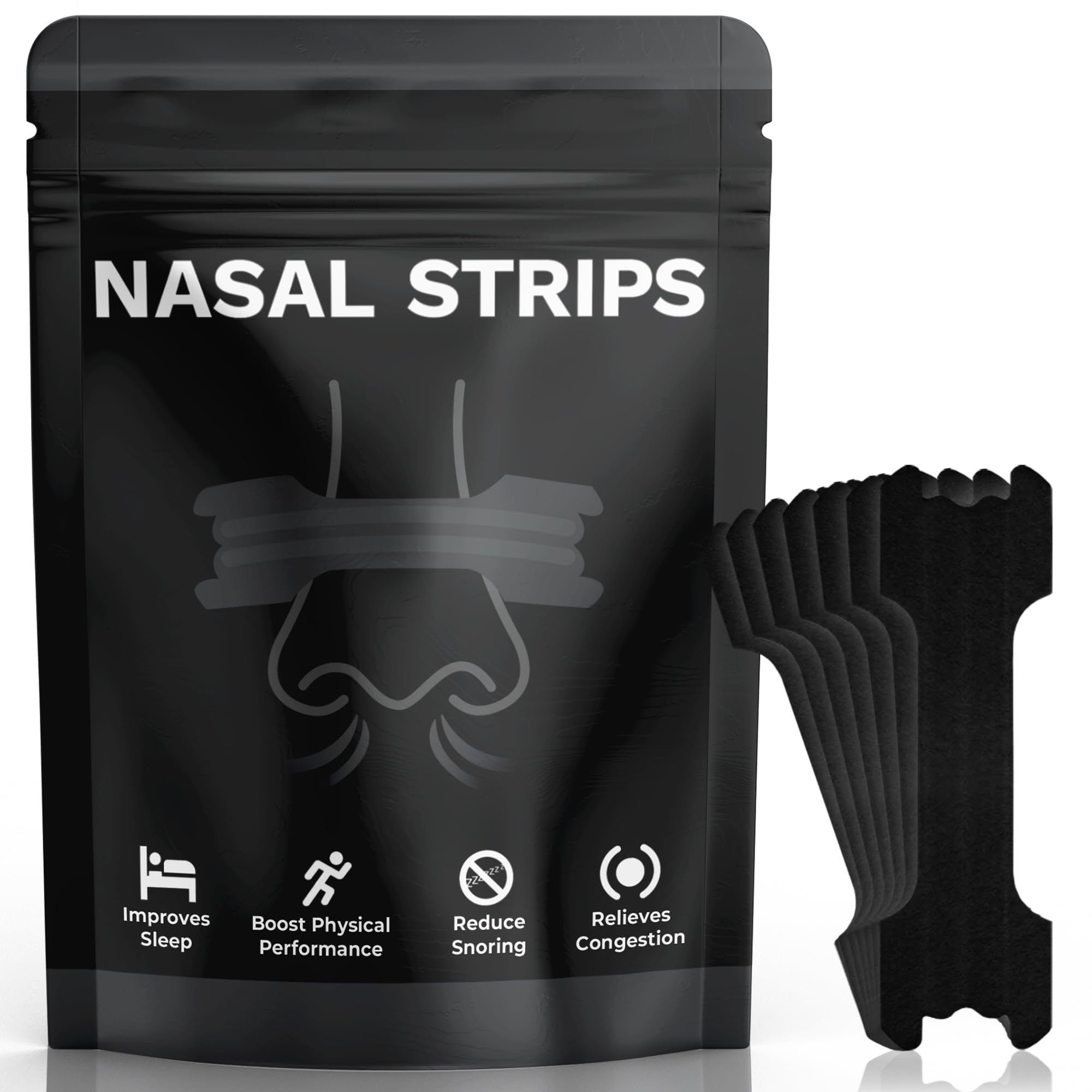 Anti-Ronflement Écarteur Nasal Puissant avec 30 Pièces, Soulage la Congestion & Améliore Respiration et Sommeil, Idéal p